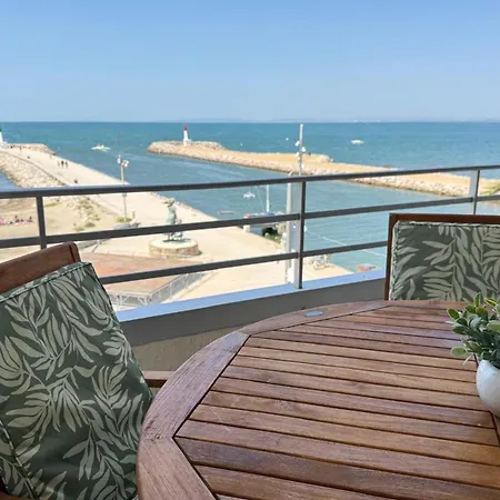 Superbe T3 Traversant Avec Terrasse Face Au Chenal Vue Imperial 4 شقة لو غراو دو روا