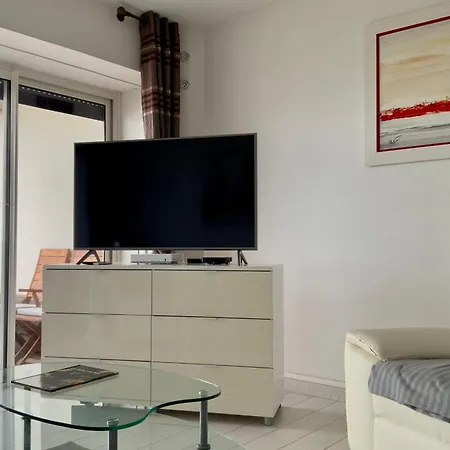 Superbe T3 Traversant Avec Terrasse Face Au Chenal Vue Imperial 4 شقة *