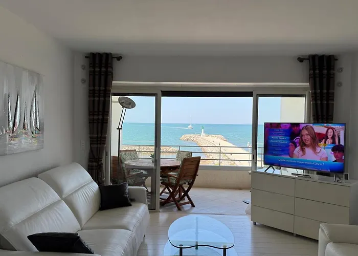Apartment Superbe T3 Traversant Avec Terrasse Face Au Chenal Vue Imperial 4